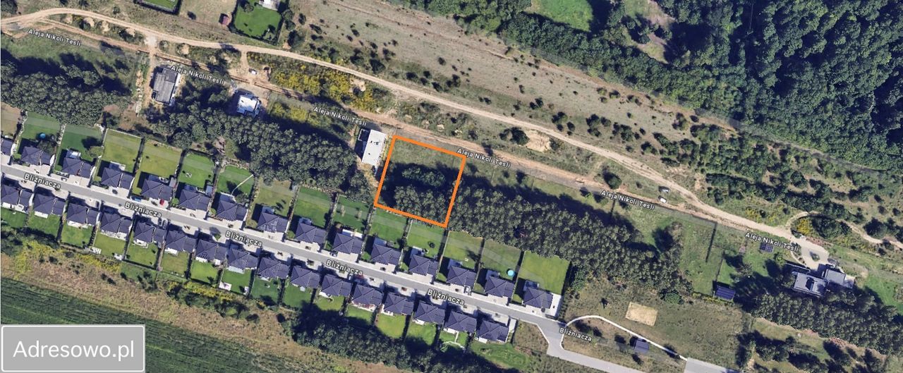 Działka budowlana Łódź Stare Złotno, ul. Aleja Nikoli Tesli. Zdjęcie 5