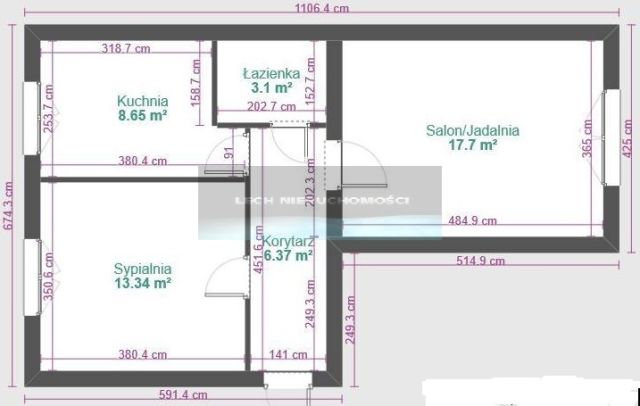 Mieszkanie 2-pokojowe Zegrze Południowe, ul. Osiedle Wojskowe. Zdjęcie 1