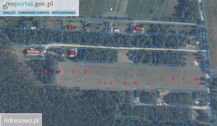 Działka budowlana Kamieńczyk