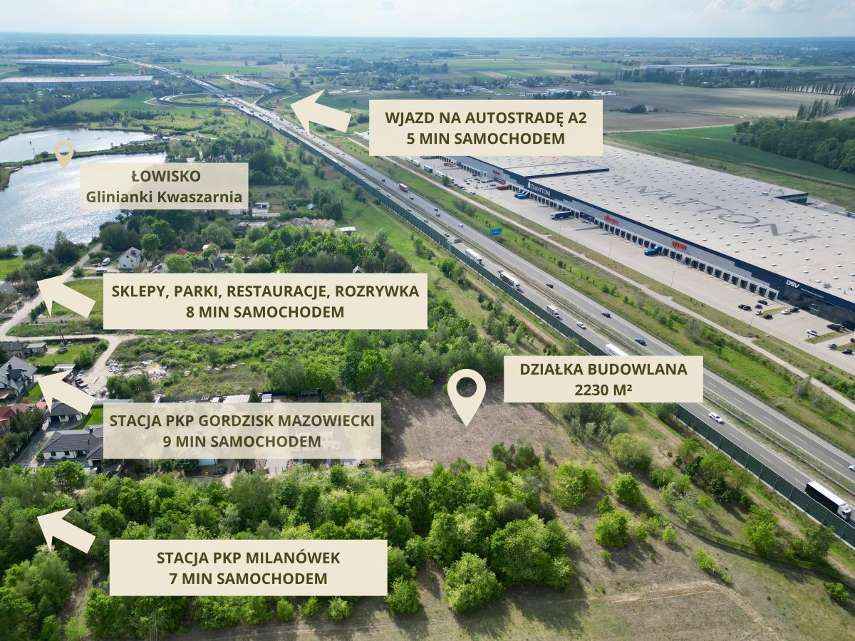 Działka budowlana Adamów. Zdjęcie 10