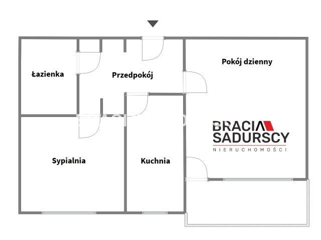 Mieszkanie 2-pokojowe Kraków Podgórze Duchackie, ul. Podedworze. Zdjęcie 17