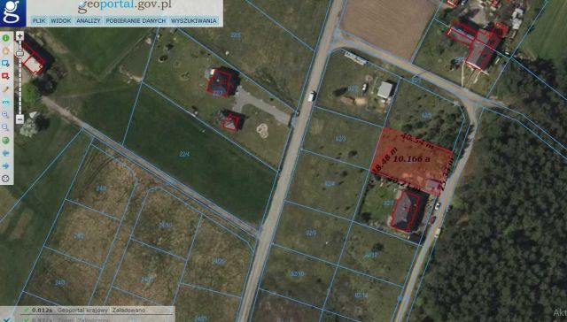 Działka budowlana Smogorzewiec. Zdjęcie 1