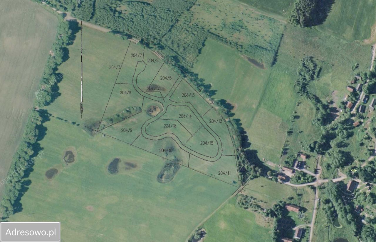 Działka budowlana Orło. Zdjęcie 2