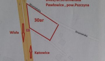 Nieruchomość komercyjna Pawłowice Dębina, ul. Strumieńska