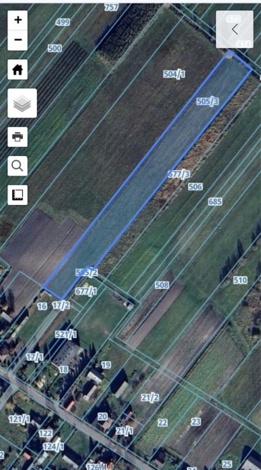 Działka budowlana Hrud. Zdjęcie 3