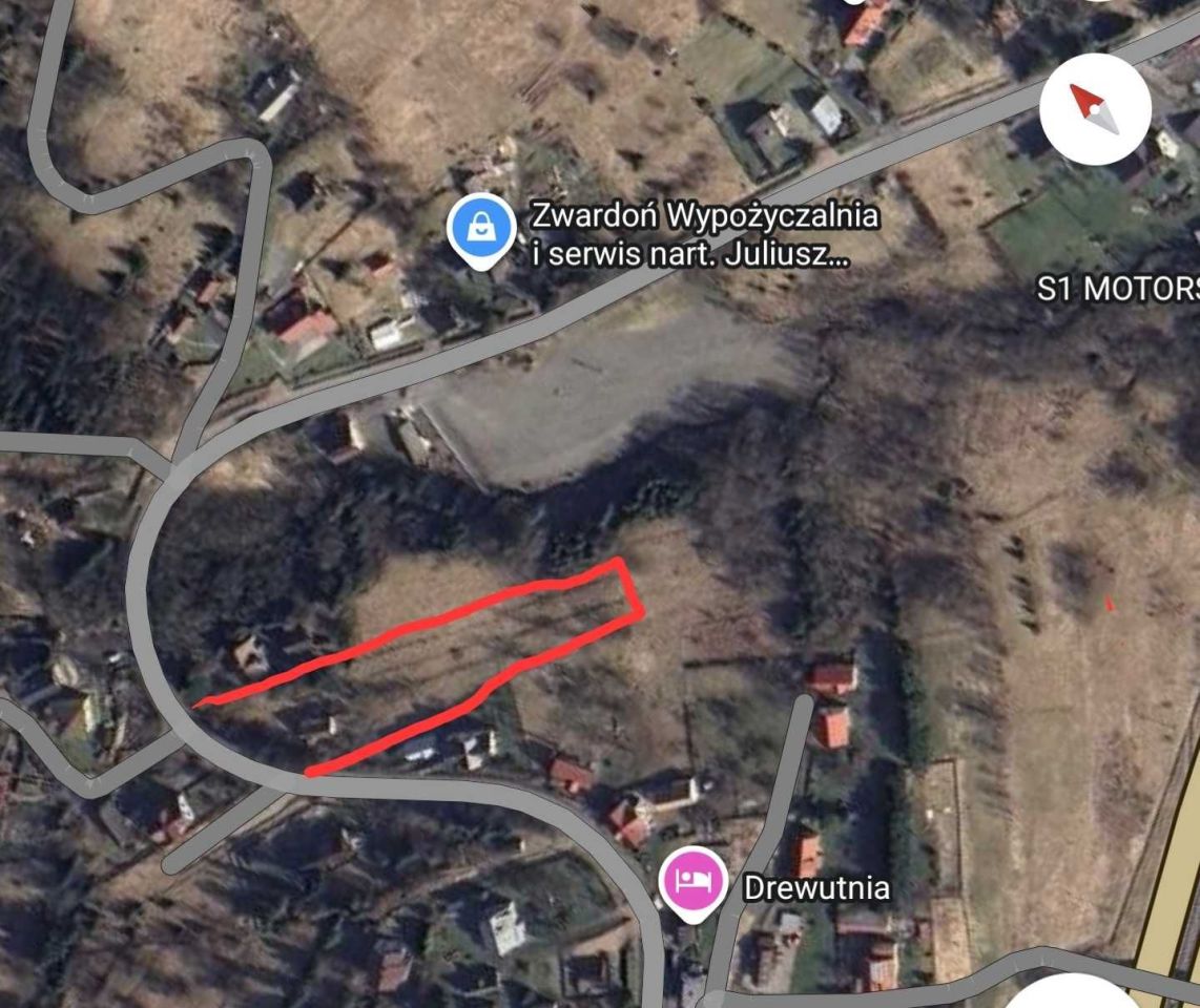 Działka budowlana Zwardoń Myto