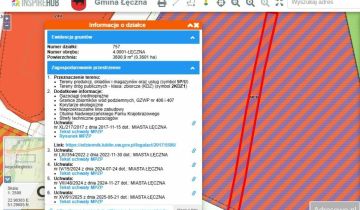 Działka inwestycyjna Łęczna, ul. Polna