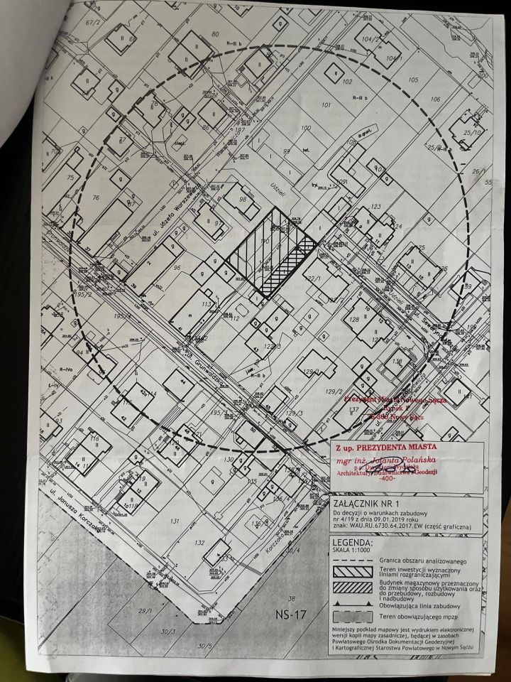 Hala/magazyn Nowy Sącz Kaduk, ul. Seweryna Udzieli