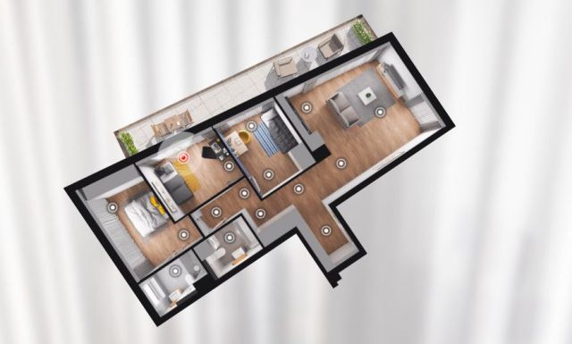 Mieszkanie 5-pokojowe Warszawa Mokotów, ul. Antoniewska. Zdjęcie 5