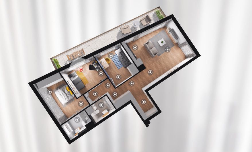 Mieszkanie 5-pokojowe Warszawa Mokotów, ul. Antoniewska. Zdjęcie 5