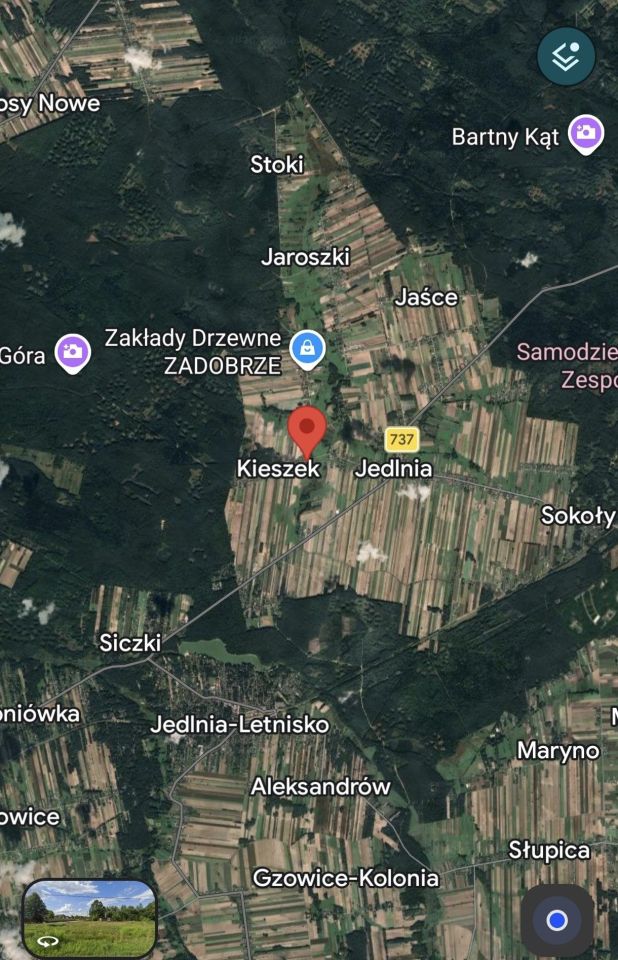 Działka budowlana Kieszek. Zdjęcie 4