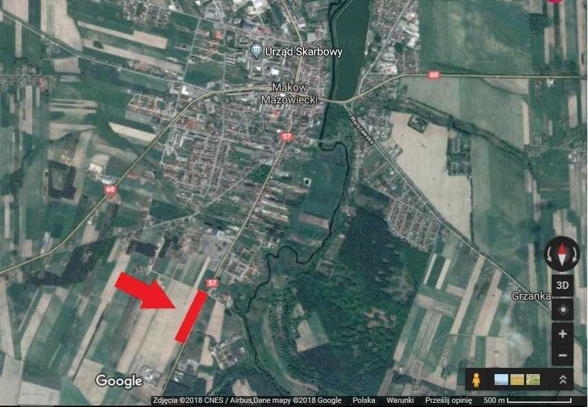 Działka inwestycyjna Maków Mazowiecki. Zdjęcie 6
