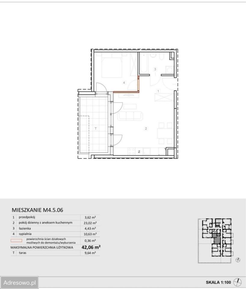 Mieszkanie 2-pokojowe Łódź Górna, ul. Sąsiedzka. Zdjęcie 10