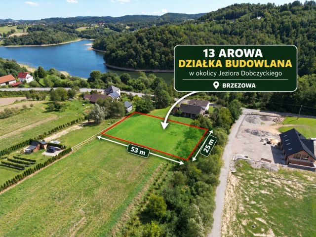 Działka budowlana Brzezowa. Zdjęcie 1