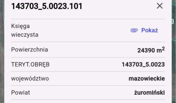 Działka rolna Purzyce