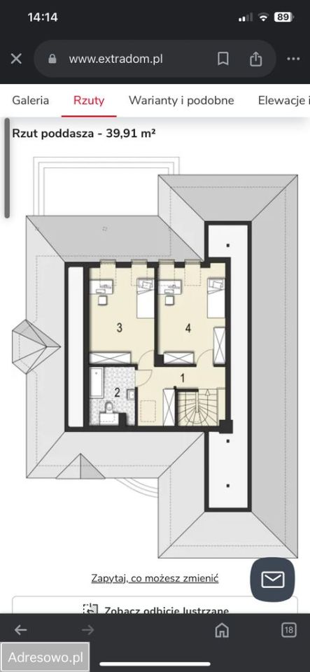 dom wolnostojący, 4 pokoje Kamień, ul. Zeusa. Zdjęcie 18