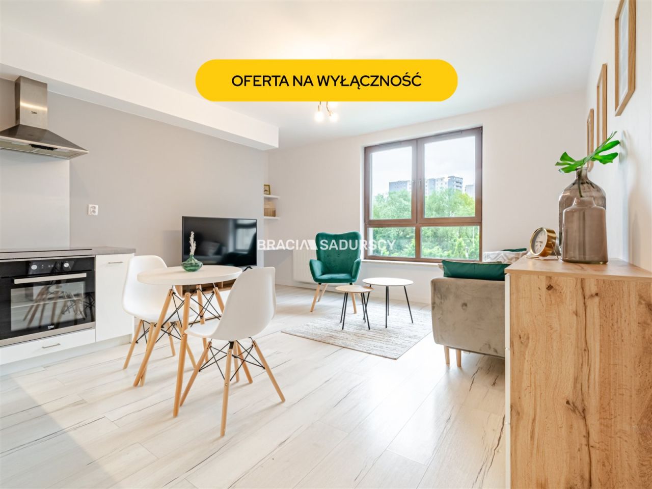 Mieszkanie 1-pokojowe Kraków Mistrzejowice, os. Bohaterów Września. Zdjęcie 1
