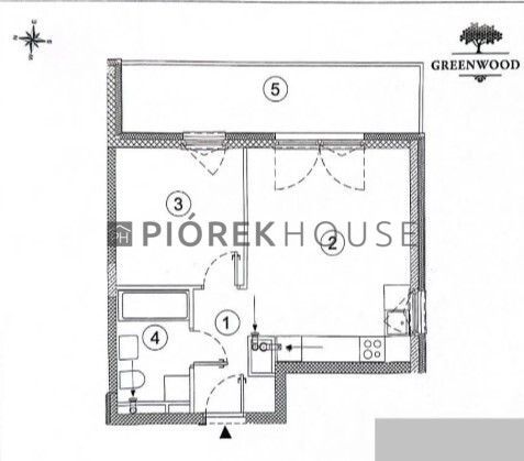 Mieszkanie 2-pokojowe Warszawa Białołęka, ul. Claudia Monteverdiego. Zdjęcie 17