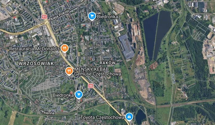 Mieszkanie 1-pokojowe Częstochowa Raków, ul. Zamenhofa