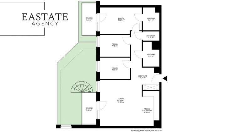 Mieszkanie 4-pokojowe Warszawa Białołęka, ul. Mirabelki