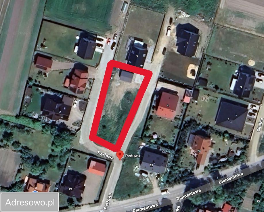 Działka budowlana Kamień, ul. Perłowa. Zdjęcie 1