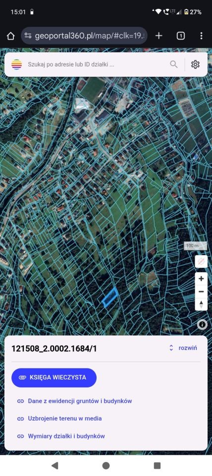 Działka rolna Zawoja