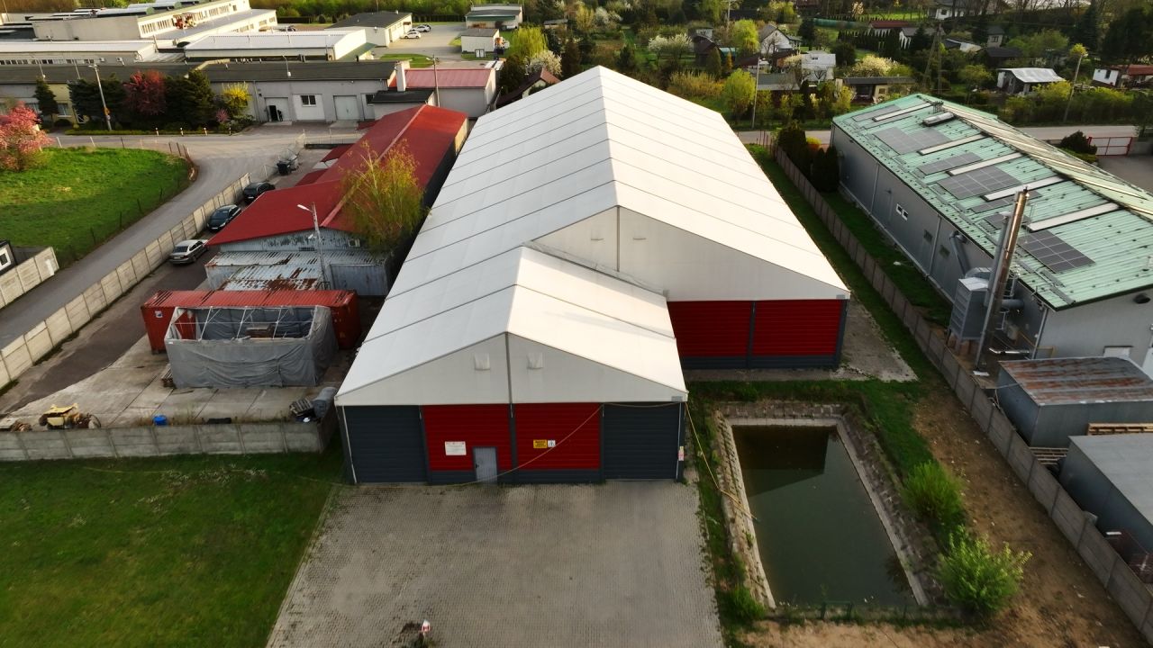 Hala/magazyn Ksawerów, ul. Tymiankowa. Zdjęcie 6