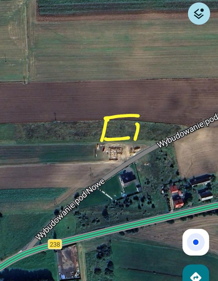 Działka budowlana Osie, ul. Wybudowanie pod Nowe. Zdjęcie 2