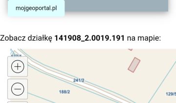 Działka rolna Podgórze