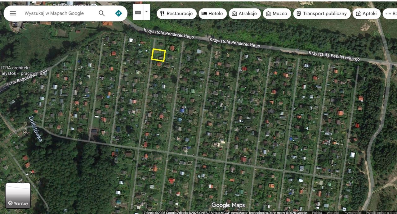 Działka rod Białystok Wygoda, ul. Krzysztofa Pendereckiego. Zdjęcie 11