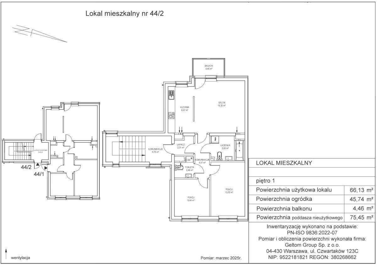 Mieszkanie 3-pokojowe Warszawa Białołęka, ul. Konik Polny. Zdjęcie 23