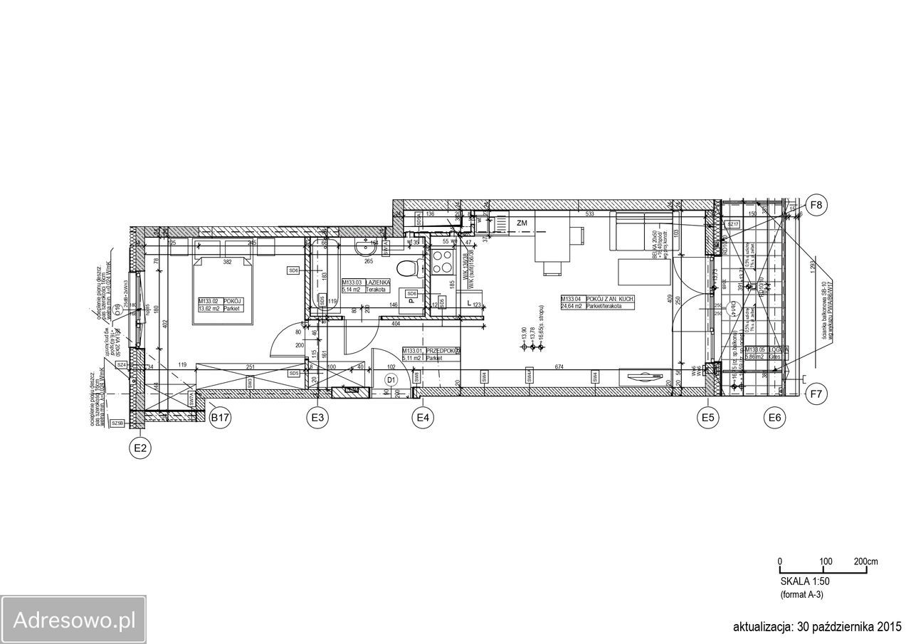 Mieszkanie 2-pokojowe Warszawa Ursynów, ul. Jurajska. Zdjęcie 11