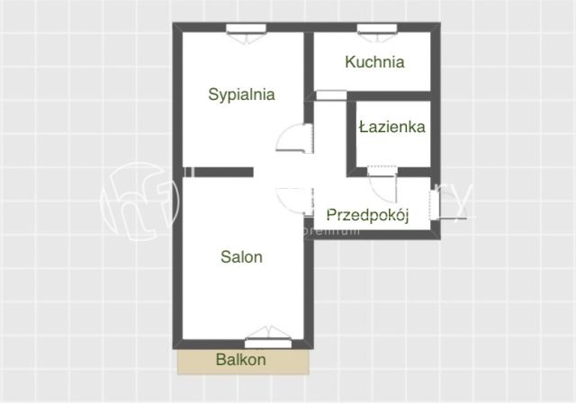 Mieszkanie 2-pokojowe Łódź Dąbrowa, ul. Henryka Rodakowskiego. Zdjęcie 7
