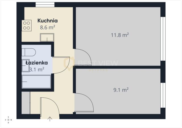 Mieszkanie 2-pokojowe Skarżysko-Kamienna, ul. Lotnicza. Zdjęcie 13