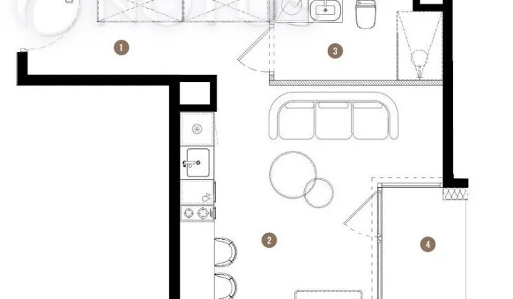 Mieszkanie 1-pokojowe Bielsko-Biała Śródmieście, ul. prof. dr. Mieczysława Michałowicza