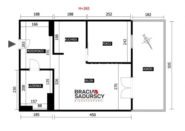 Mieszkanie 2-pokojowe Kraków Prądnik Czerwony, ul. Ogrodnicza. Zdjęcie 32