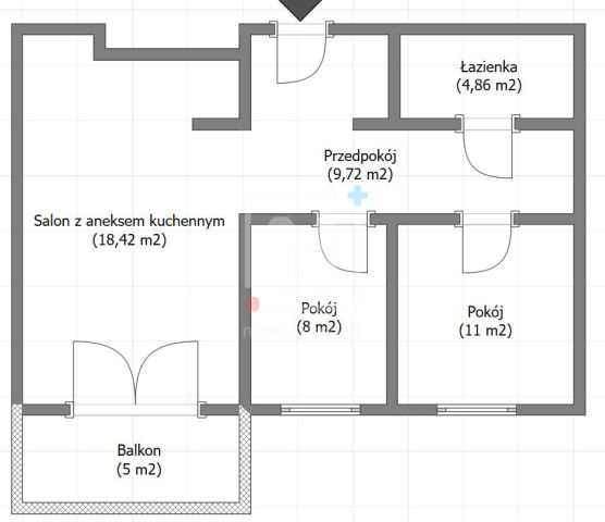 Mieszkanie 3-pokojowe Warszawa Ursynów, ul. Polki. Zdjęcie 7