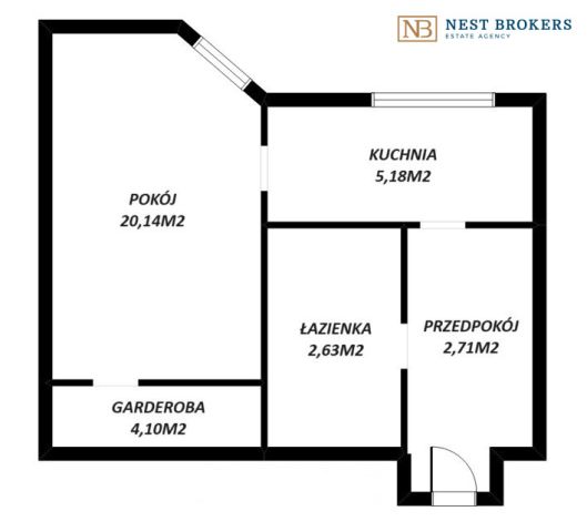 Mieszkanie 1-pokojowe Kraków Śródmieście, ul. Kremerowska. Zdjęcie 15