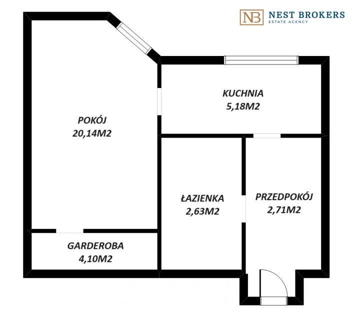 Mieszkanie 1-pokojowe Kraków Śródmieście, ul. Kremerowska. Zdjęcie 15