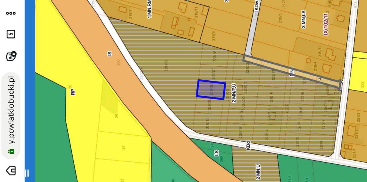 Działka budowlana Wręczyca Wielka, ul. Kolejowa. Zdjęcie 4