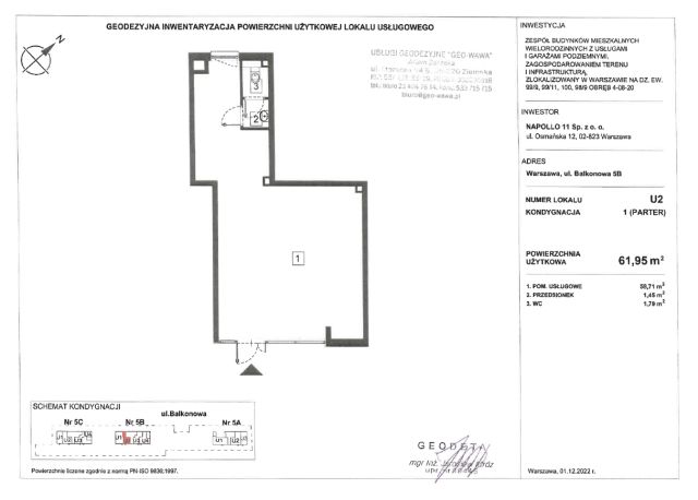 Lokal Warszawa Bródno, ul. Balkonowa. Zdjęcie 1