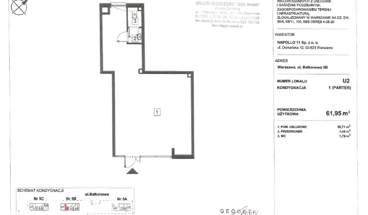 Lokal Warszawa Bródno, ul. Balkonowa