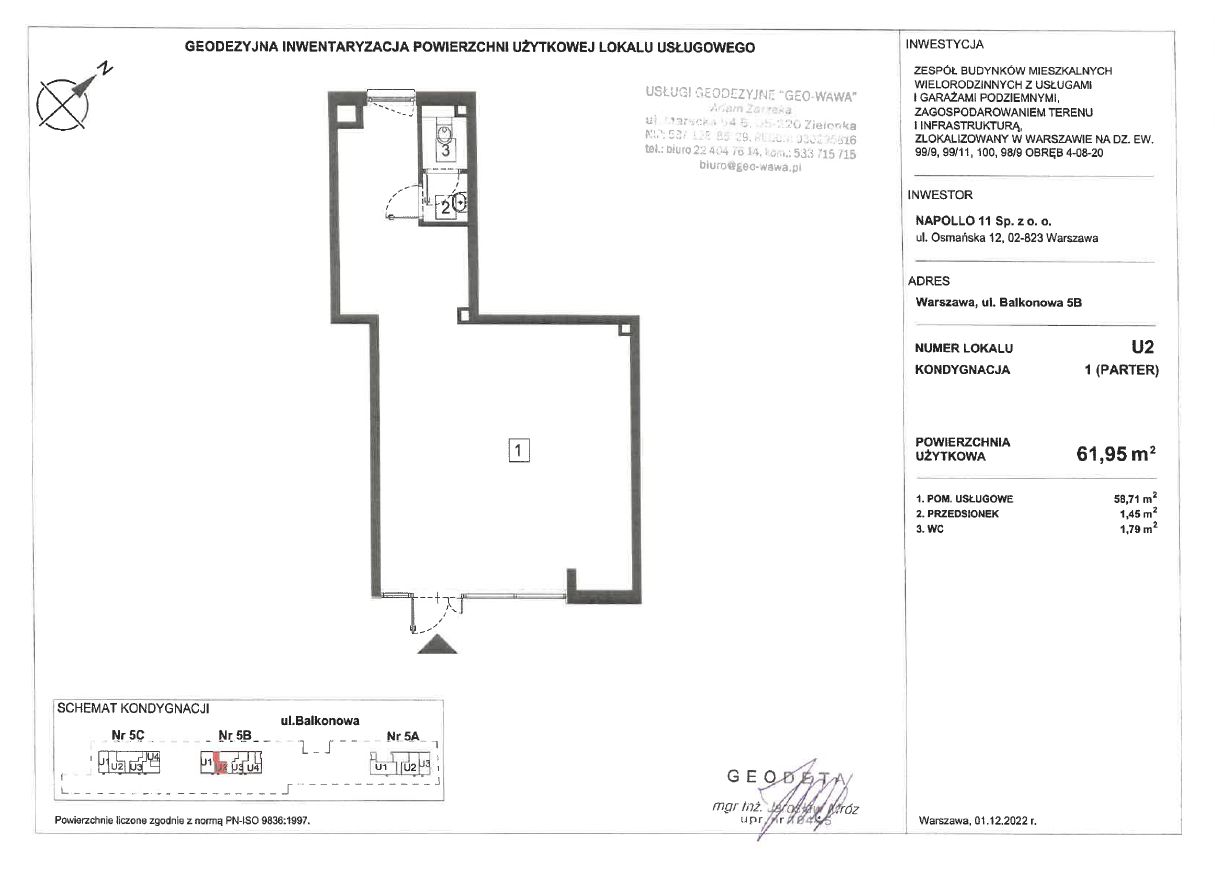 Lokal Warszawa Bródno, ul. Balkonowa. Zdjęcie 1