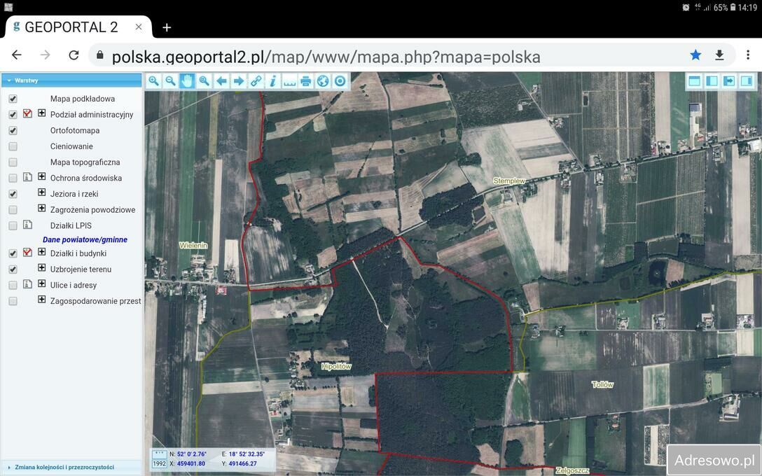 Działka leśna Hipolitów. Zdjęcie 3