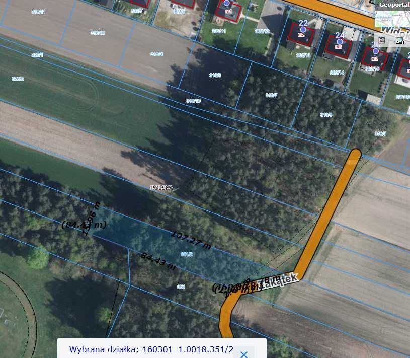 Działka budowlana Kędzierzyn-Koźle Cisowa. Zdjęcie 3