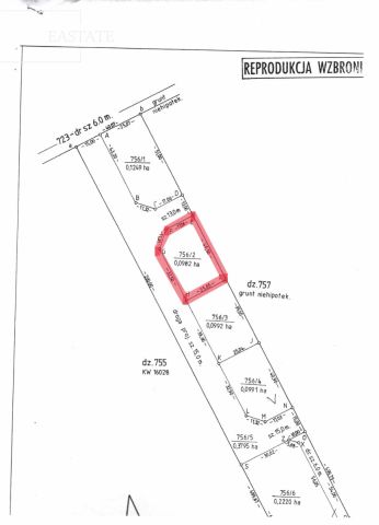 Działka budowlana Krubin. Zdjęcie 5