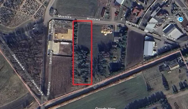 Działka inwestycyjna Odolanów, ul. Mostowa