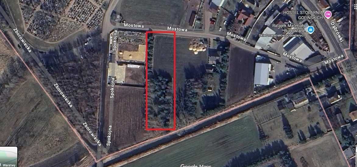 Działka inwestycyjna Odolanów, ul. Mostowa