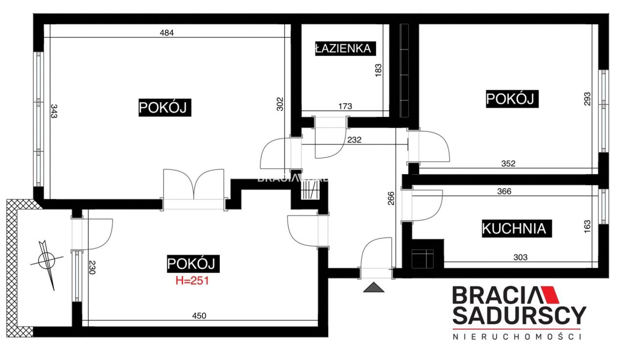Mieszkanie 3-pokojowe Kraków Bieżanów, ul. Erazma Jerzmanowskiego. Zdjęcie 19