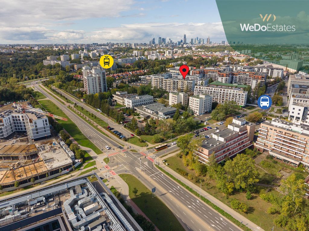 Mieszkanie 2-pokojowe Warszawa Mokotów, ul. Bobrowiecka. Zdjęcie 5